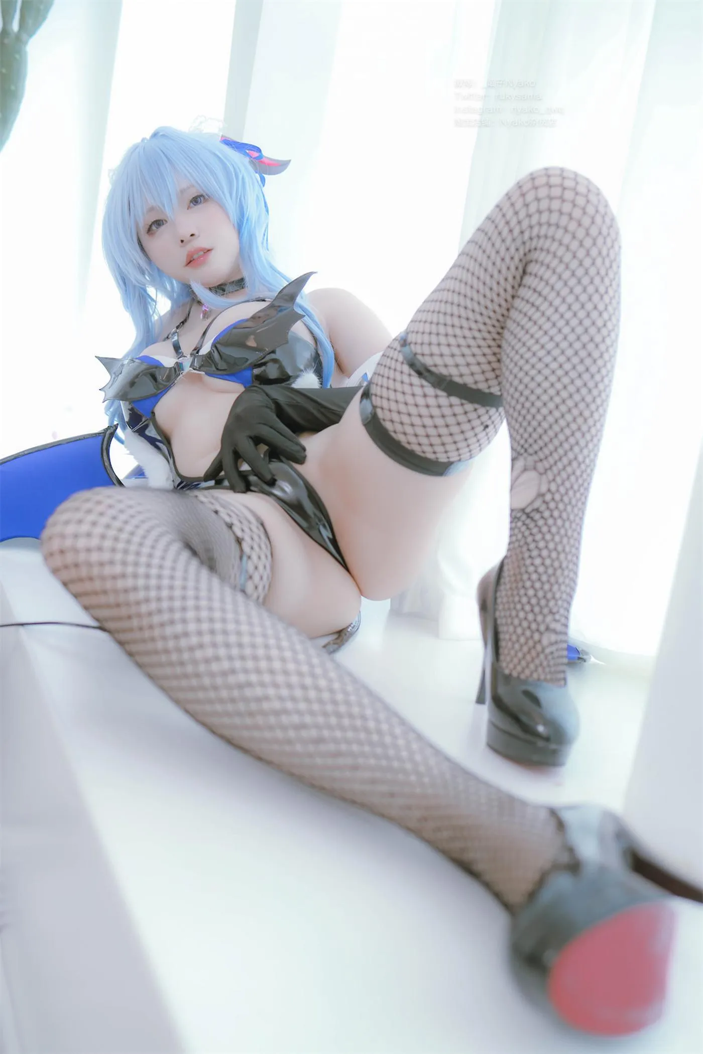 Nyako喵子 – NO.42 原神 甘雨魅魔 [76P]插图8